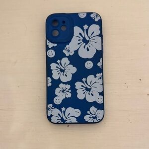Blue Floral Phone Case